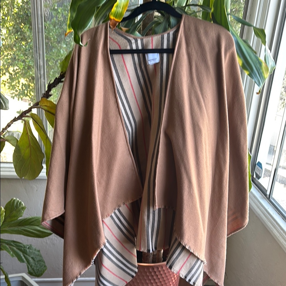 Burrberry Tan Women's Cape